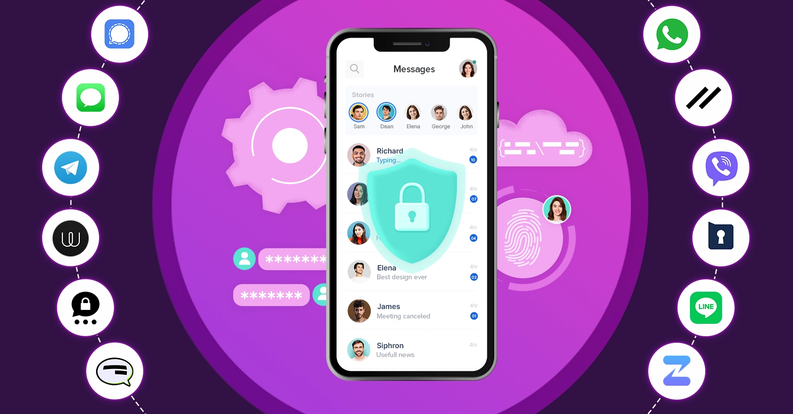 Top most secure messaging app in 2025