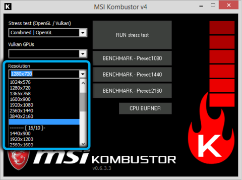 for android download MSI Kombustor 4.1.27